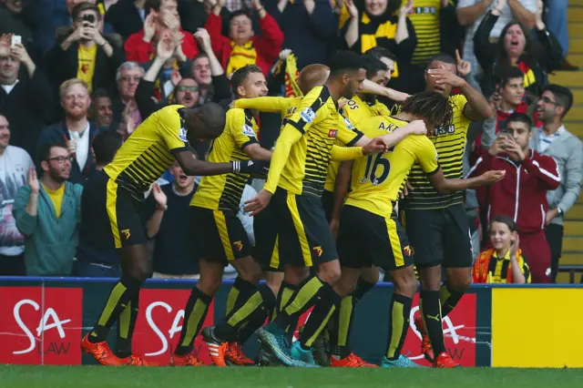 Watford celebrate