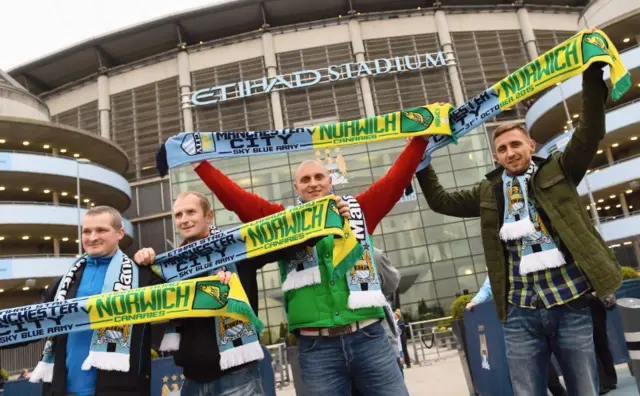 Half and half scarves