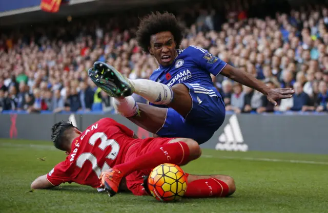 Emre Can and Willian