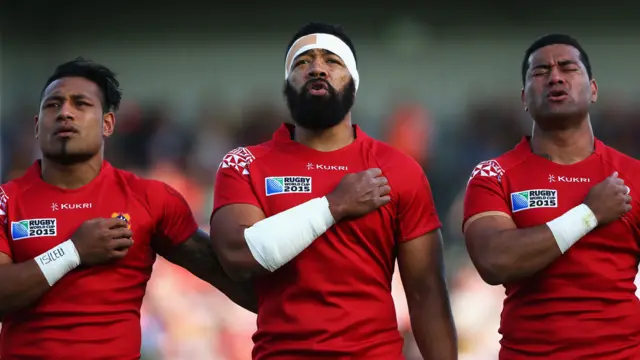 Tonga players