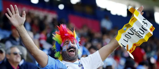 An Argentina fan