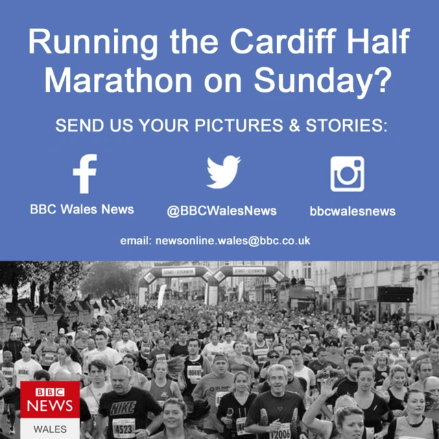 Cardiff Half Marathon graphic