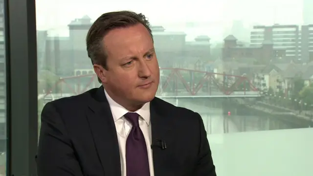 David Cameron on Andrew Marr show