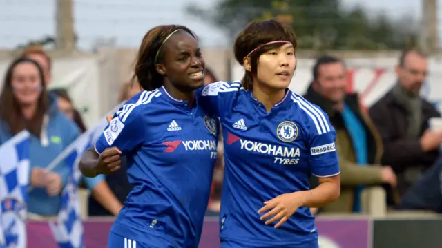 Eni Aluko and Ji