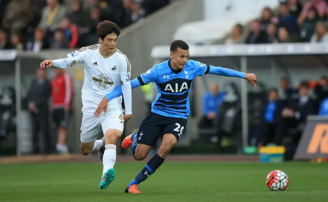 Dele Alli of Tottenham