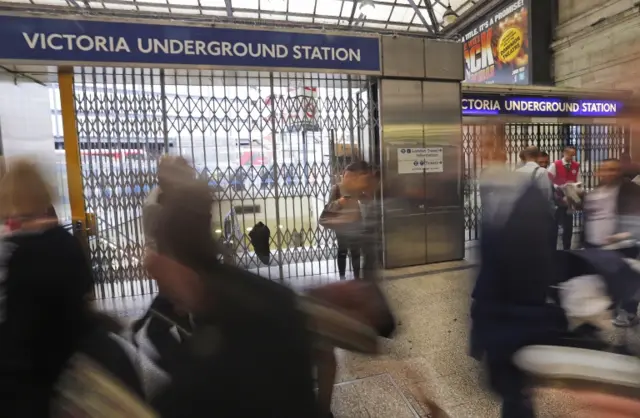 Station closed during Tube strike