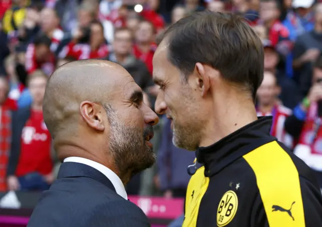 Pep Guardiola and Thomas Tuchel