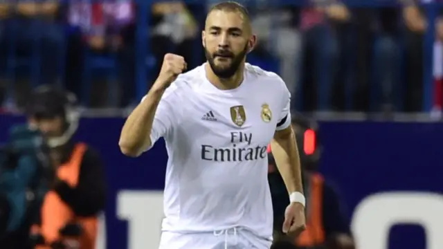 Karim Benzema gives Real Madrid the lead