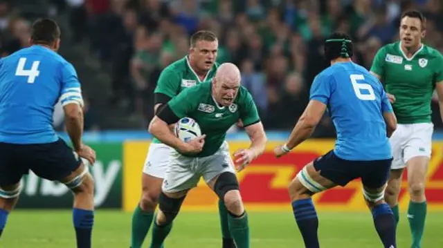 Ireland captain Paul O'Connell