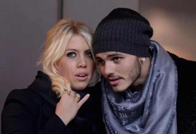 Wanda Nara and Mauro Icardi