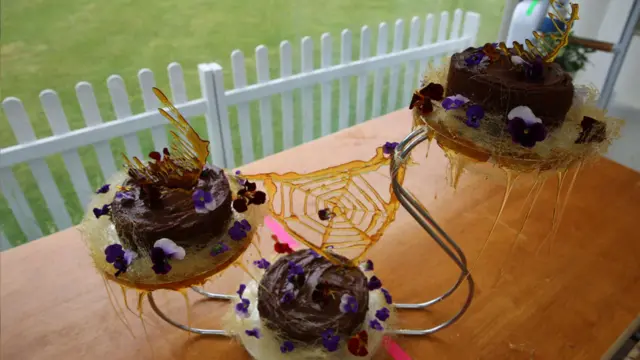 Tamal's sticky toffee pudding-inspired Showstopper