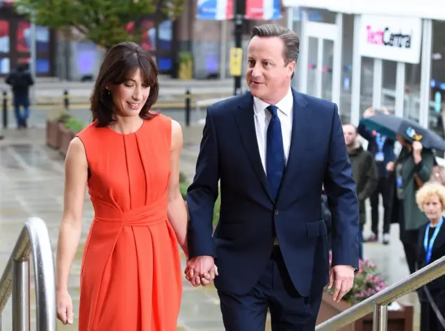 David Cameron and Samantha Cameron