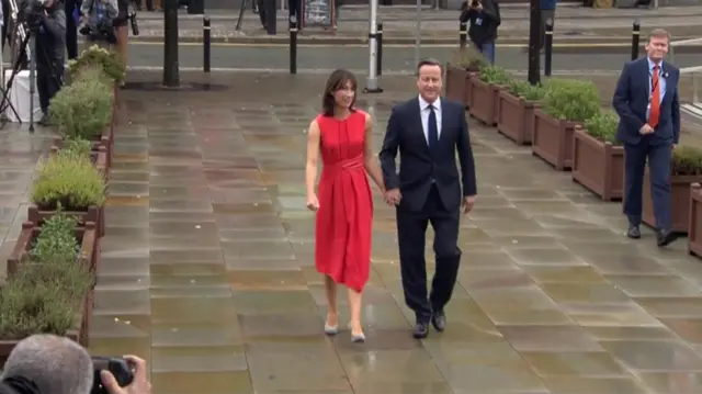 David Cameron and Samantha Cameron