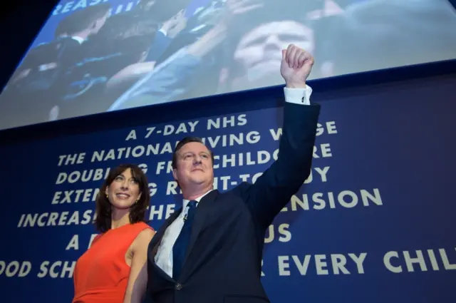 David and Samantha Cameron