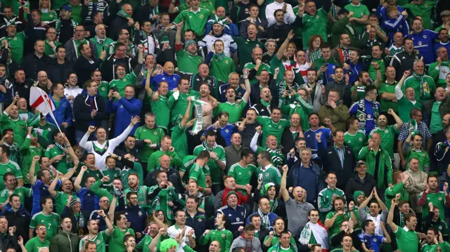 Northern Ireland fans