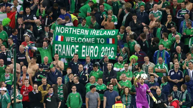 Northern Ireland fans