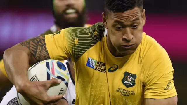 Australia full-back Israel Folau