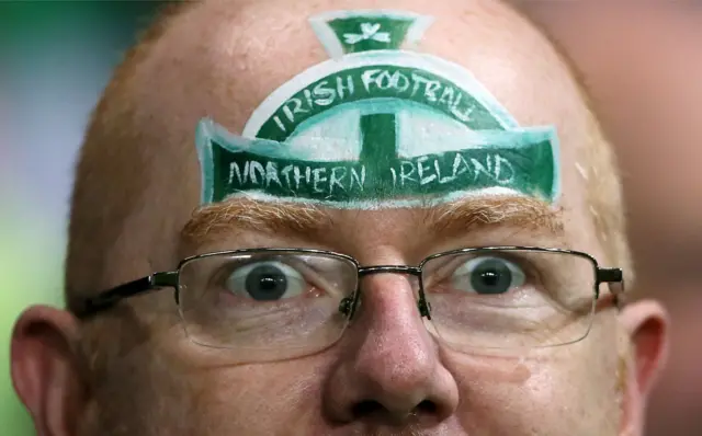 A Northern Ireland fan