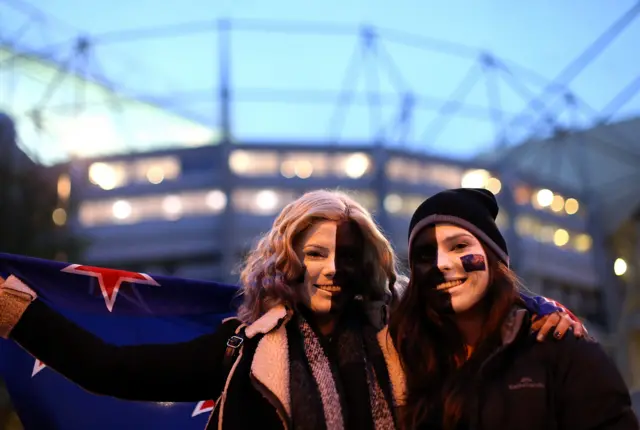 New Zealand fans