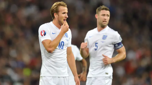 Harry Kane and Gary Cahill