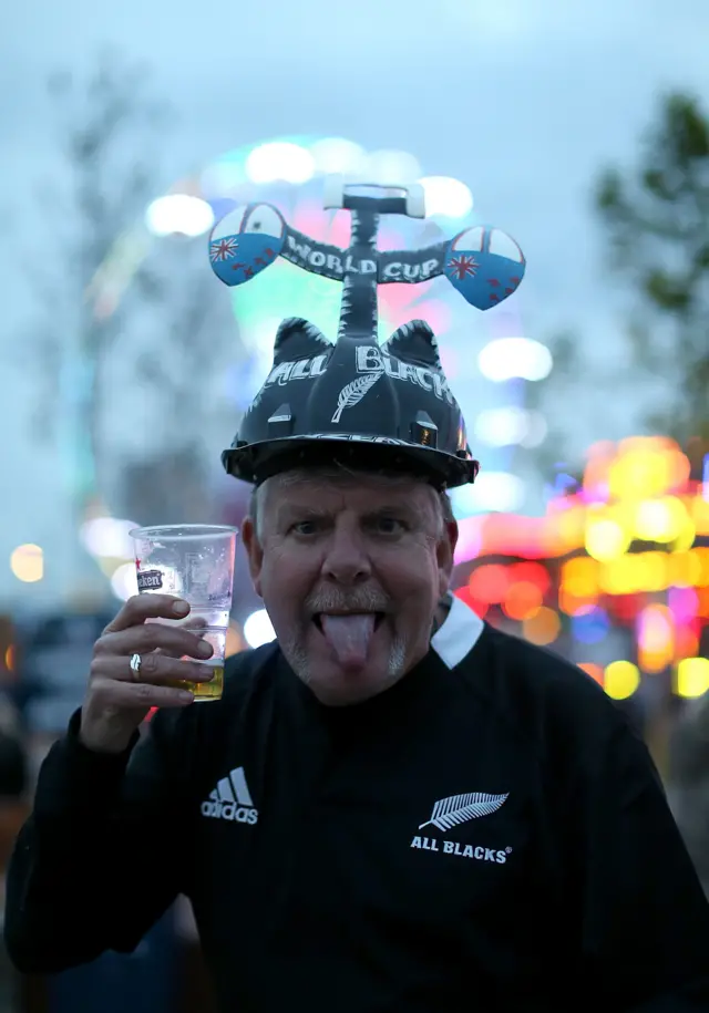 A New Zealand fan