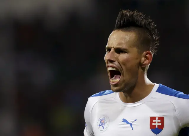 Slovakia's Marik Hamsik