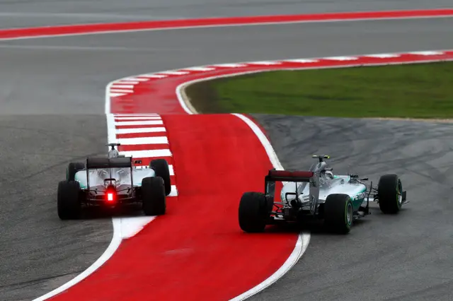 United States Grand Prix, Nico Rosberg and Lewis Hamilton