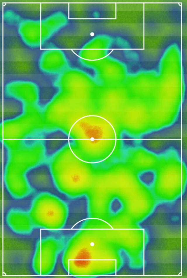 Sunderland heat map