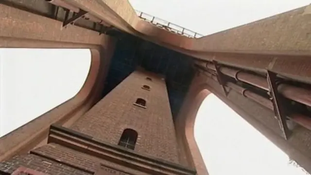 Jumbo Water Tower from below