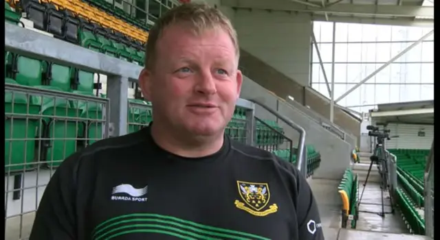 Saints coach Dorian West