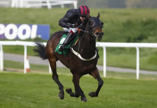 Aidan Coleman on a horse
