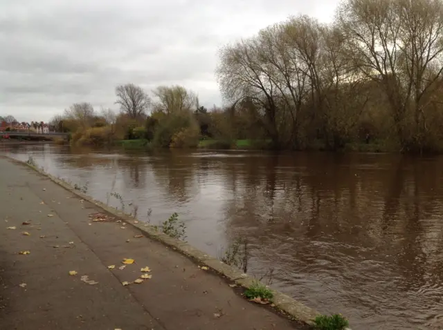 River Severn in Shrewsbury