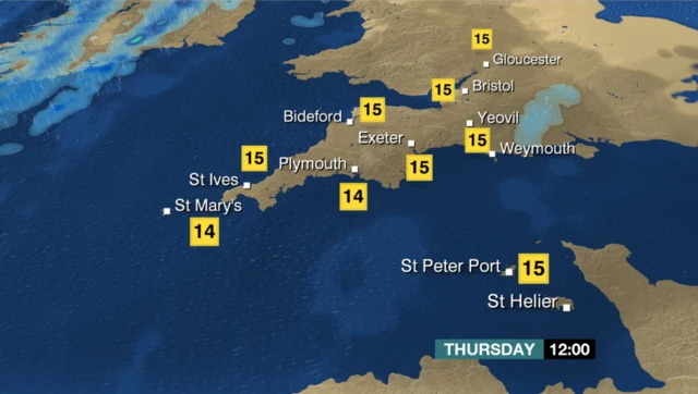 Weather graphic