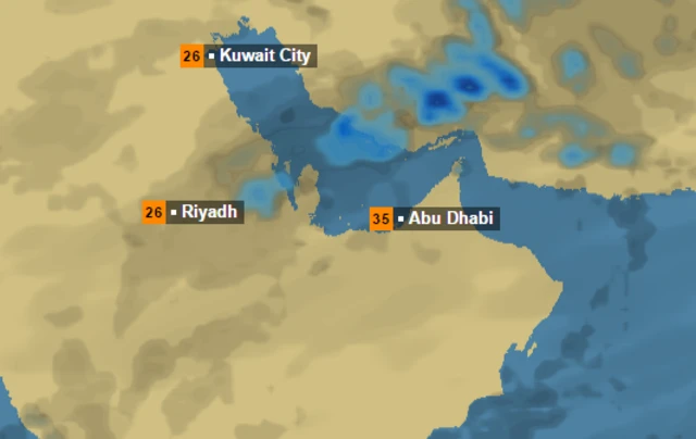 Abu Dhabi map