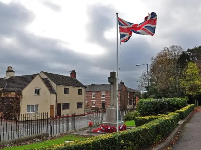 Chellaston flag
