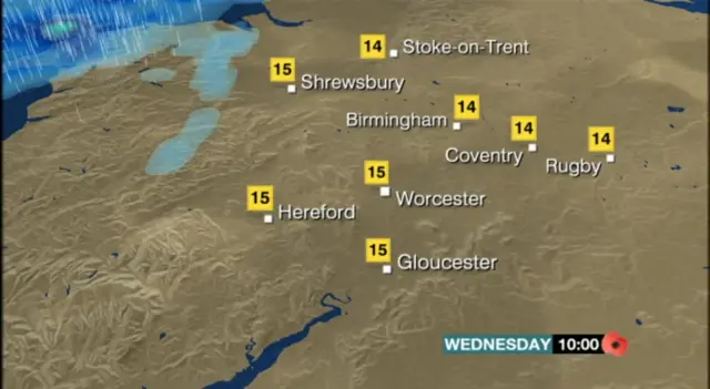 Weather map