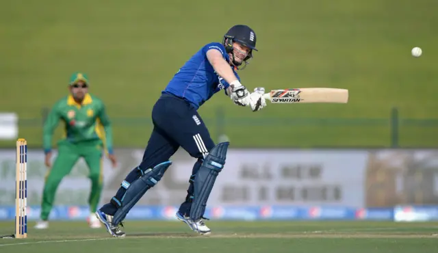 Eoin Morgan in bat for England