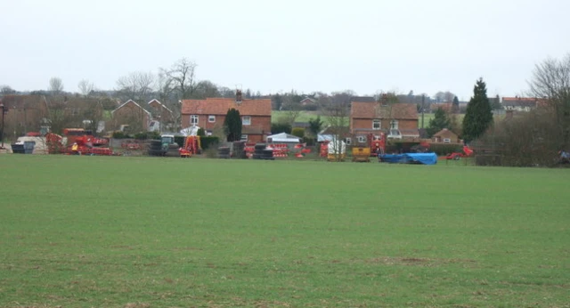 View of Sculthorpe village