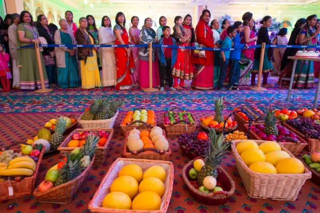 Neasden Temple - Hindu New Year
