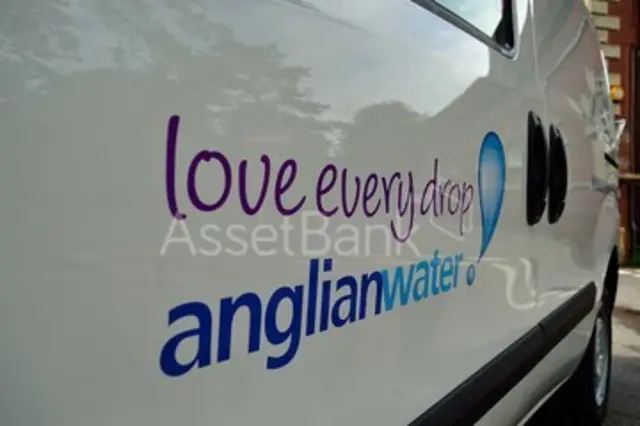 Anglian Water van