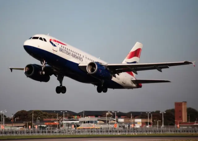 British Airways plane