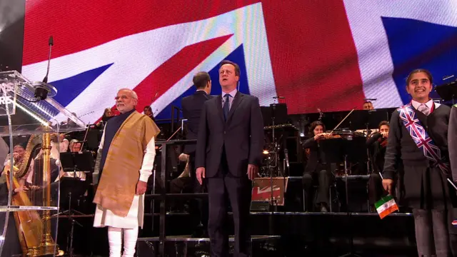 David Cameron and Narendra Modi