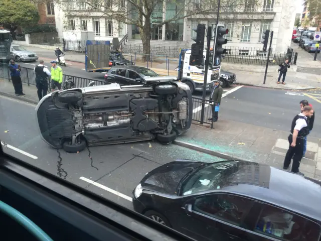 Car on Marylebone Road