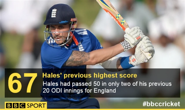 Alex Hales graphic