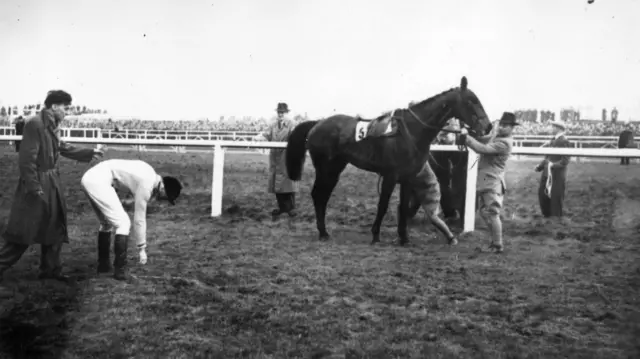 Jockey Dick Francis and Devon Loch