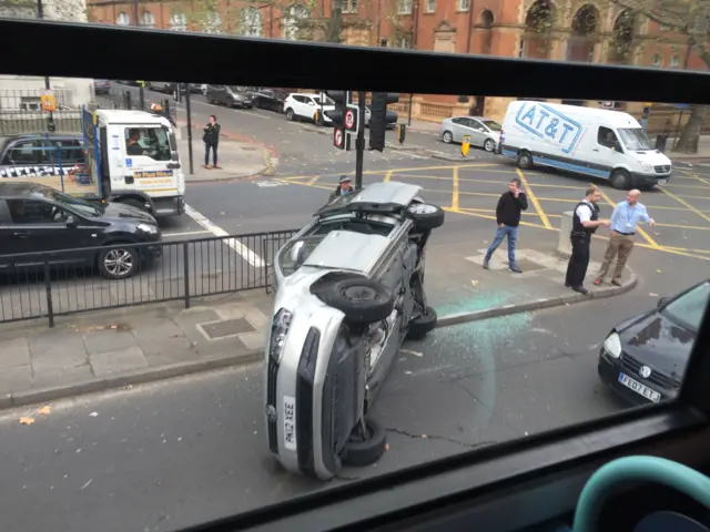 Car on Marylebone Road