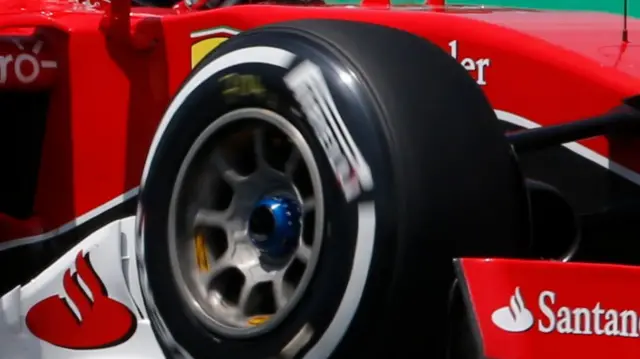 Ferrari tyre