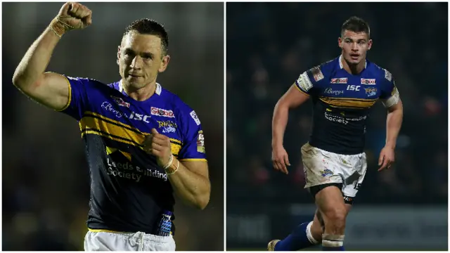 Kevin Sinfield and Stevie Ward