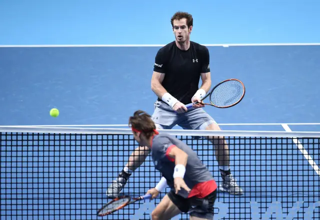 Andy Murray and David Ferrer