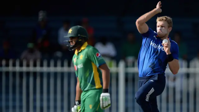 David Willey of England